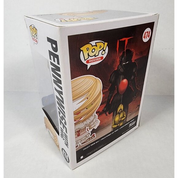 Funko Pop Horror It Lot 472 474 475 Balloon Boat Wig Pennywise Stephen King - Picture 9 of 10